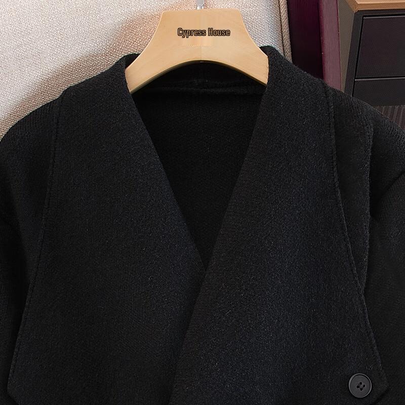 Women's Elegant Lapel Loose Fit Winter Coat