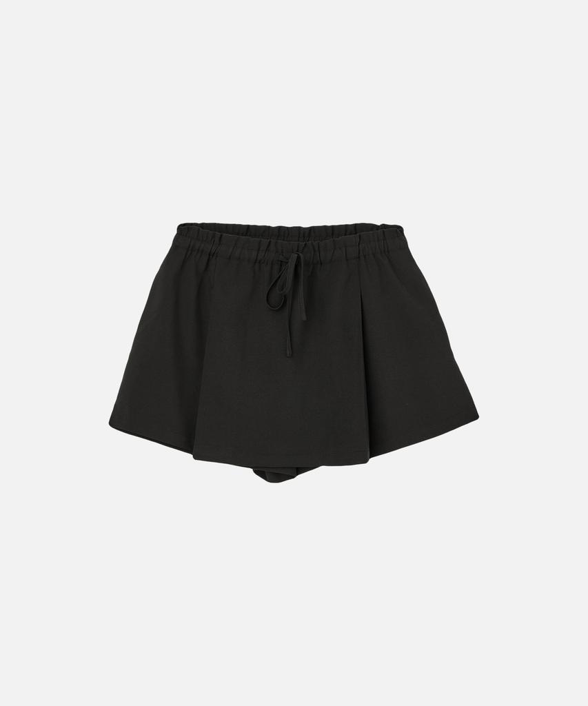 Biolses Tuck Detail Skirt Pants_Black