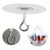 No-Drill Hooks for Ceiling Versatile Hooks Strong Weight-Bearing Hooks Home Storage Hooks for Wind Chimes Plants Lights