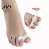 Toe Straightener for Bunions 1 Pair Separator Overlapping Toes, Soft SEBS Bunion Corrector, Double Ring Foot Spacer Hallux Valgus, Day Night