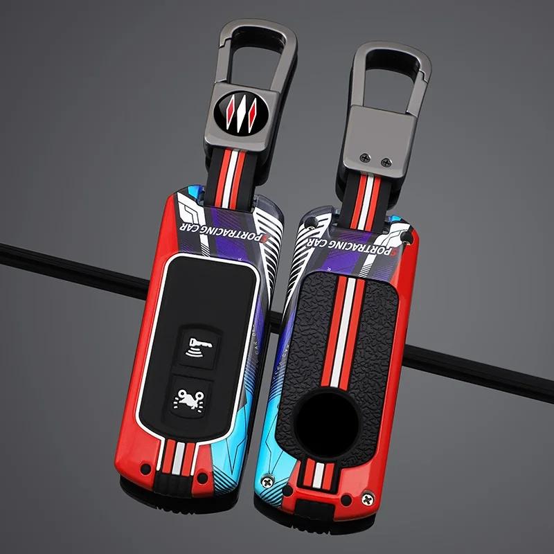 CPO1 Racing Style Metal Key Case Cover For Honda Motorcycle SH125 Forza 350 250 750 ADV 150 X-ADV SH150i SH300 150 PCX125 Accesorios