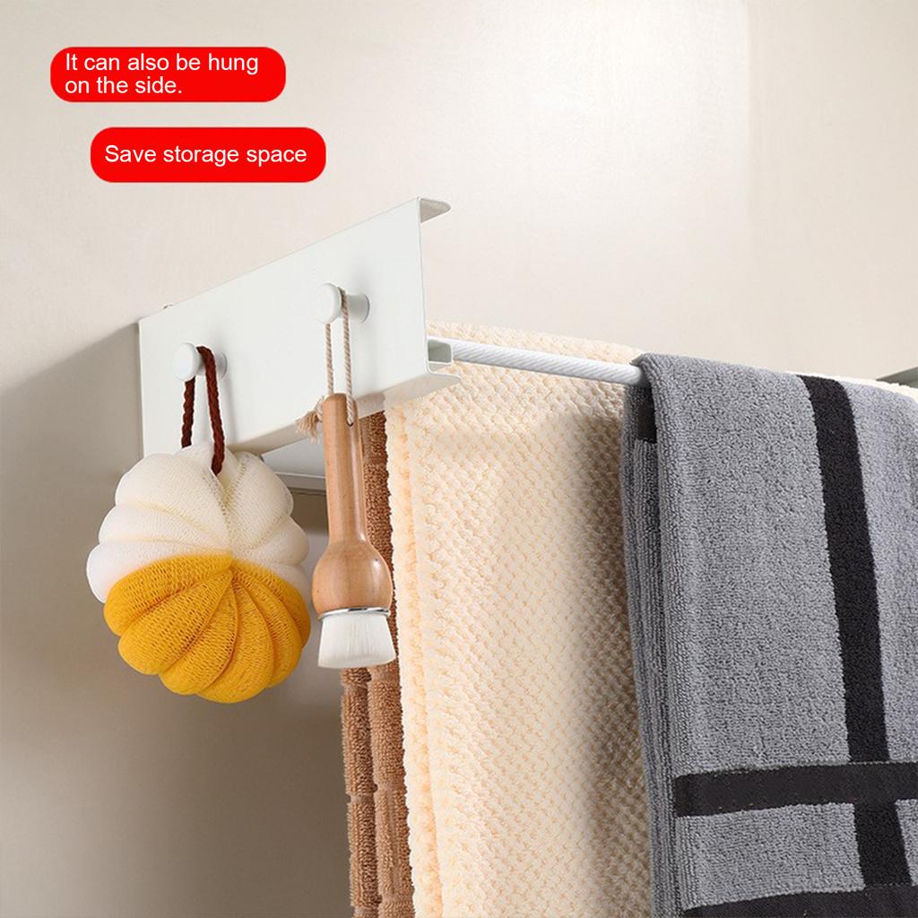 Folding Clothes Rack Balcony Indoor Wall Mounted Clothes Drying Bathroom Hanging Clothes Rack Storage