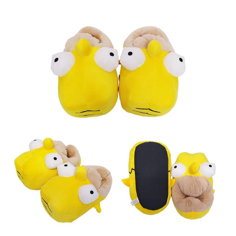 Simpson 3D Plüsch Hausschuhe Warm Bequem Und Gemütlich Winter Hausschuhe