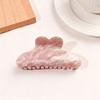 Women Hair Claw, High Elastic Spring Buckle Back Head Hair Clip, Geometric Shape Shower Hair Claw for Medium And Long Hair