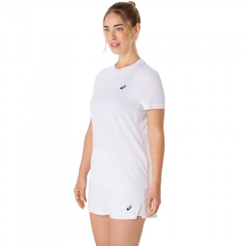 Asics Womens/Ladies Court Logo Short-Sleeved T-Shirt