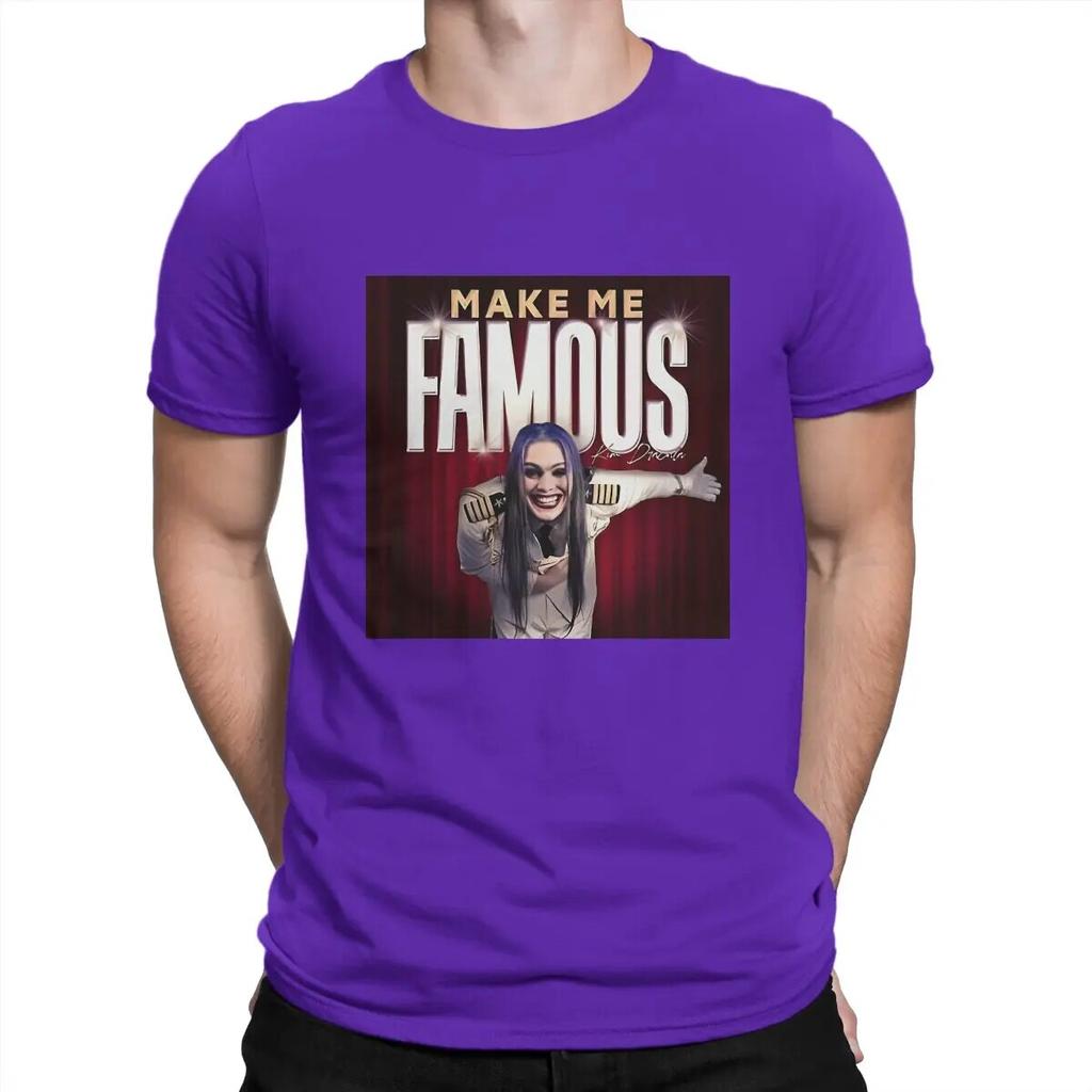 Make Me Famous Különleges póló K-Kim Draculas alkalmi póló Legújabb póló felnőtteknek
