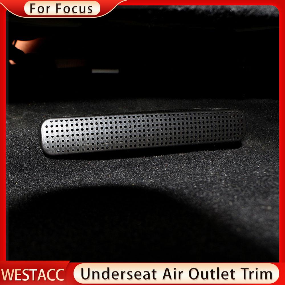 2 adet Araba Hava Firar Çıkışı Izgarası Koltuk Altında Ford Focus 3 için MK3 2015 2016 2017 2018 Klima Kanalı Kapağı Trim