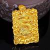 Men's Gold Dragon Pendant - Chinese Style, High-End Jewelry To Match Necklaces