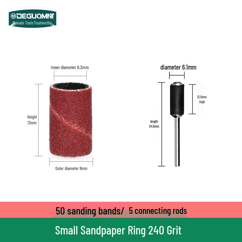 Electric Grinder Sandpaper Ring & Polishing Tool for Wood, Nails, Metal, Rust, Bodhi Peeling