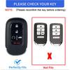 for Honda Key Fob Cover with Keychain, Soft TPU Protection Key Fob Cover Case Shell Compatible with   2024 Honda Accord Civic HR-V CR-V Pilot Smart