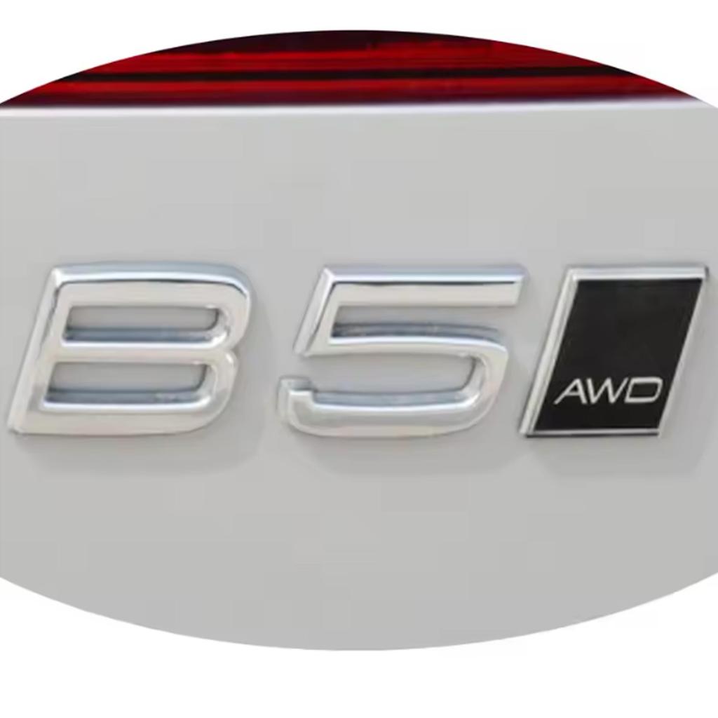 3D Metal Chrome R Design AWD Emblem Sweden Flag Moose Deer Rear Trunk Fender Side Badge Sticker For V40 XC60 XC90 C30 V60