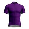 New Summer Solid Color Series Printed Short-sleeved Men's and Women's Sports Tops Mountain Bike Cycling Clothes