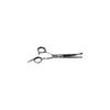 Stainless Steel Dog Hair Cutting Shears Silver Pet Hairdressing Curve Scissors  Grooming