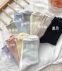 White Socks, Confinement Socks, Plush Cotton Socks, Medium Tube, Thin Tube Loose In Summer, Deodorant, Versatile And Comfortable In Summer