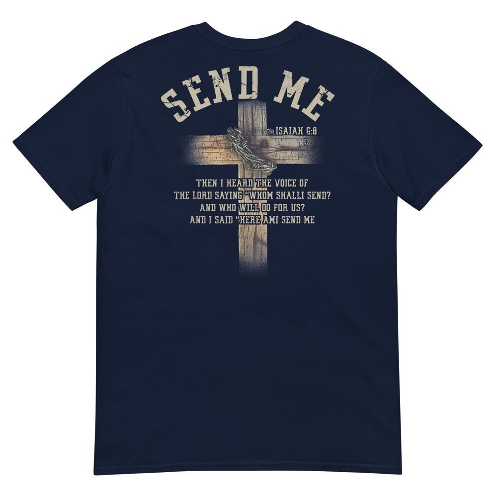 Send Me Isaiah 68 Christian Here Am I Religious Faith TShirt