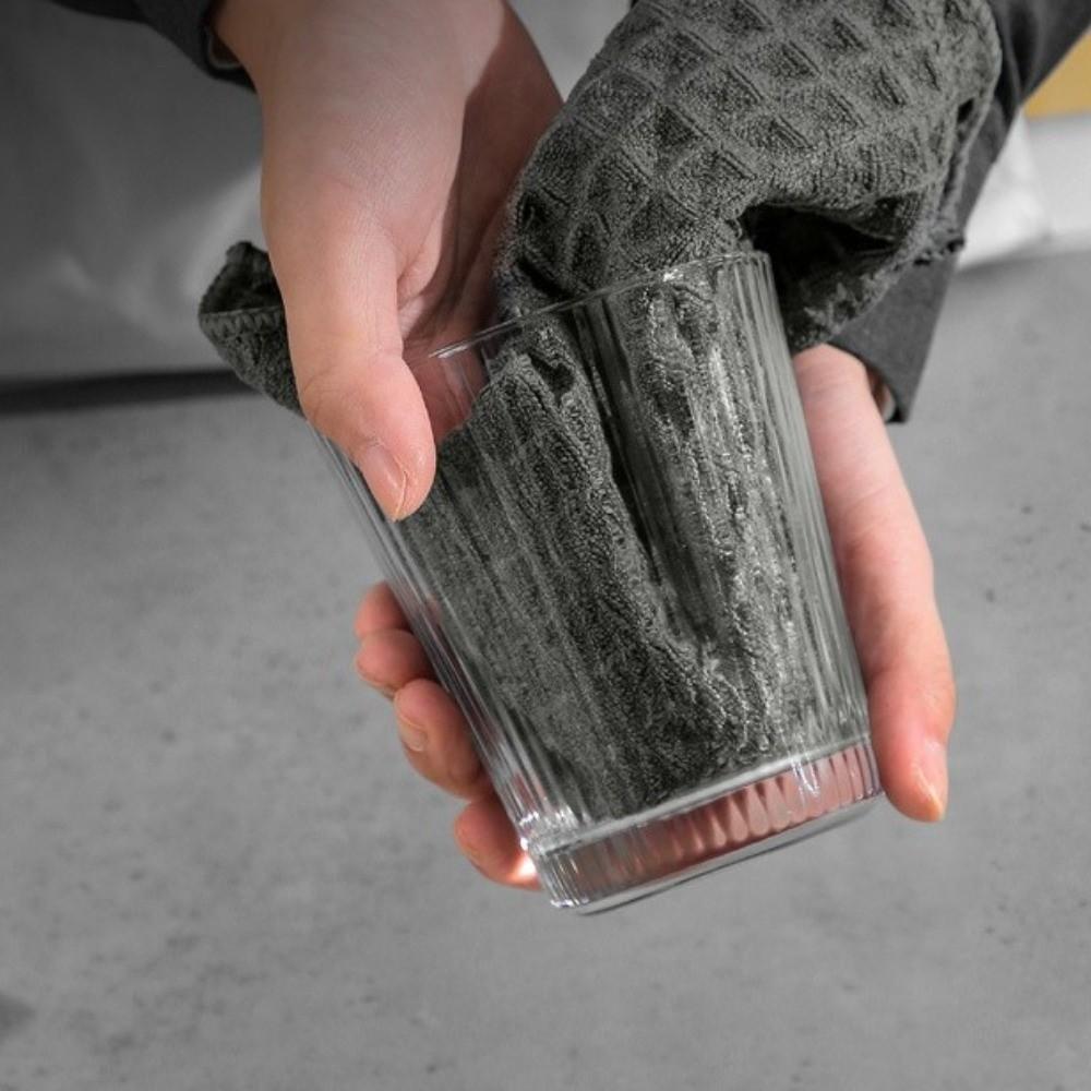 Creative Super Absorbent Barista Bar Towel No Lint Soft Kitchen Cleaning Cloth Square Coffee Machine Towels Cleaning Accessories