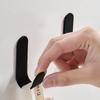 5 Sets Of Non-Punched Door Hooks, Wall Hanging Clothes Hooks, Suitable For Bathroom, Living Room, Kitchen, Storage Hooks