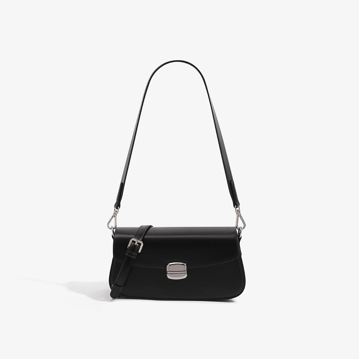 

New Versatile Small Square Bag, Versatile Gift, Underarm Bag, Light Luxury, Niche High-end, Single Shoulder Crossbody Women s Bag чорний