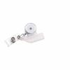 Retractable ID Badge Holder Transparent Badge Holder Clip Lovely Retractable Badge Reel  Nurse
