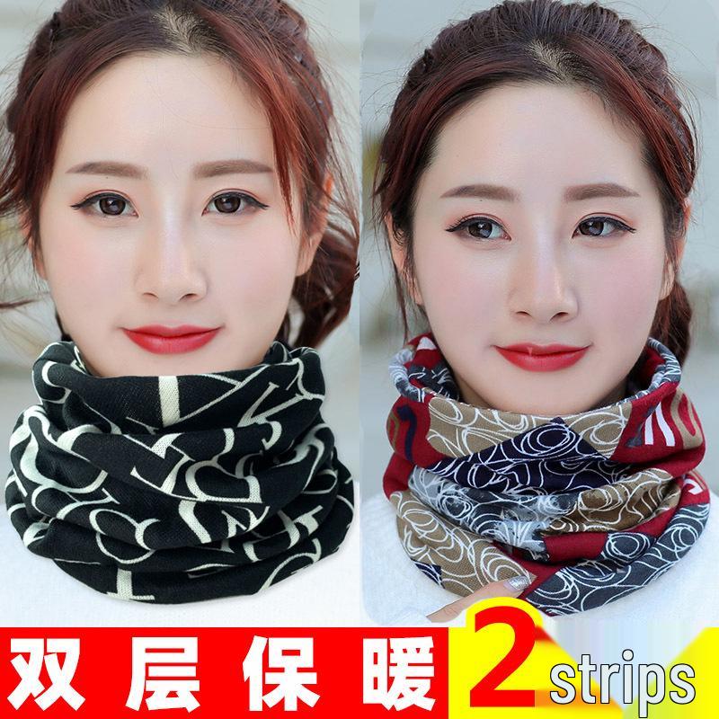 Men's Thermal Multifunctional Neck Gaiter: Windproof, Thickened Headscarf and Face Mask for Outdoor Cycling.