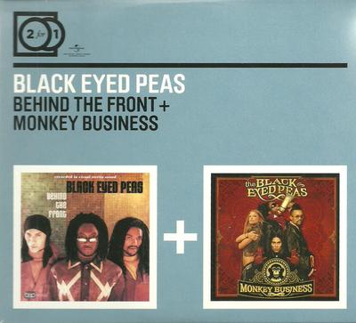 CD BLACK EYED PEAS - Behind The Front + Monkey Business 0600753186435 Universal Music 2009 Europe Rap & Hip-Hop/R&B Used