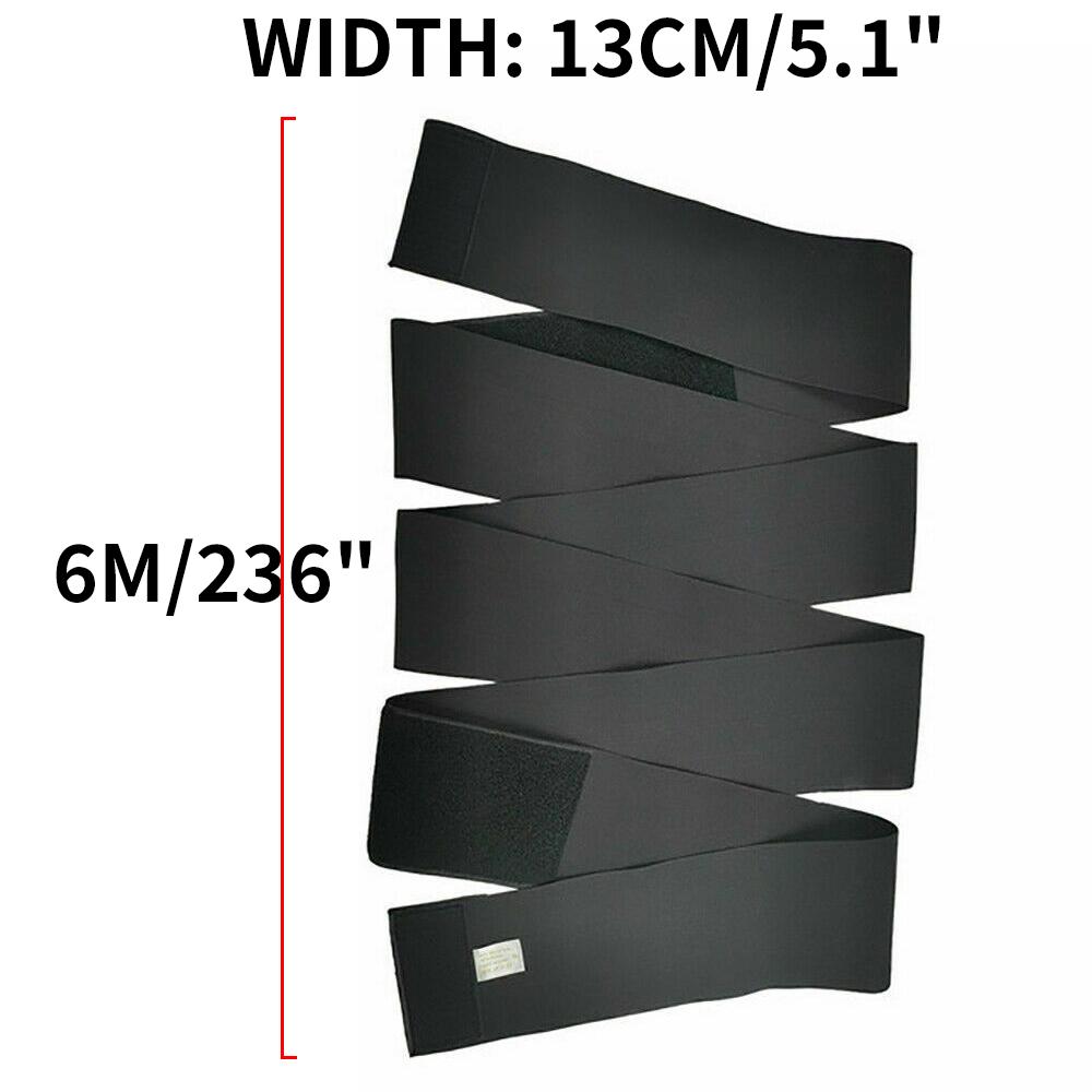 Snatch Me Up Bandage Wrap for Men Waist Trainer Corset Sauna Sweat Trimmer Tummy Band Slimming Sheath Weight Loss Body Shaper Modeling Straps