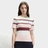 Fila Funky Striped Knit Sweater Women Tops F11W431413FIV