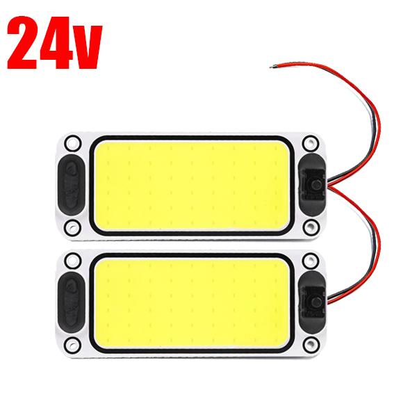 Auto LKW Innenraum Leseleuchte 54LED COB Lichter Hohe Helligkeit Panel Birne LKW Van Boot Deckenleuchte Leseleuchte 12V-24V 6W