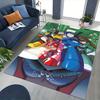 1pc Mega Man Anime Cartoon Design Office Chair Mat Non-Slip Carpet for Home Decor, Living Room, Bedroom, Game Room - Perfect Gift for Fans.Y037