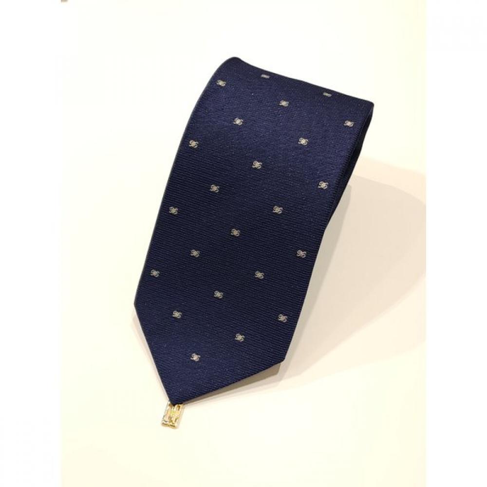 

Daks 2026 Ss Logo Pattern Navy Color Tie Dmg1acf1221n1 Single option