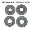 2pcs/kit M14+2pcs/kit 5/8-11 Flange Nut 2x/kit M14+2x/kit 5/8-11