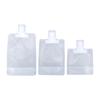 Travel Bagged Facial Cleanser, Body Wash, Shampoo, Portable Cosmetics and Lotion for Business Trips, Transparent Bagged Bags