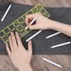 6pcs White Fabric Marker Pen for Dark Cloth, Washable & Removable, Professional Tailor's Chalk for Sewing, Tailoring, Patterns