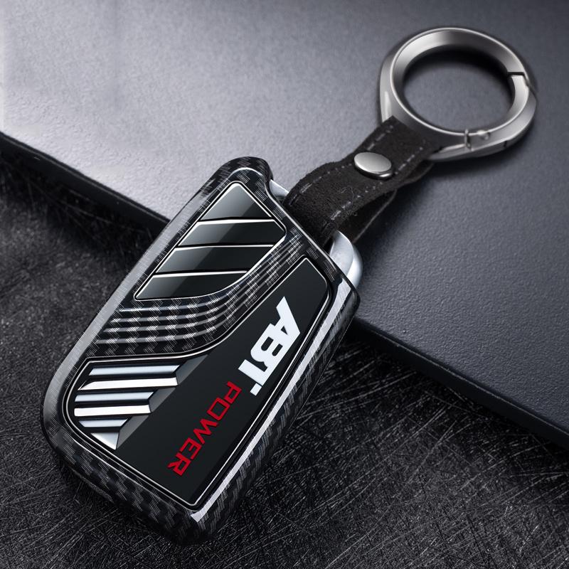 For VW Golf Tiguan Touran 2017 Skoda Octavia A7 RS New Passat Lavida POLO CC BORA Aerospace Zinc Alloy Key Cover Case