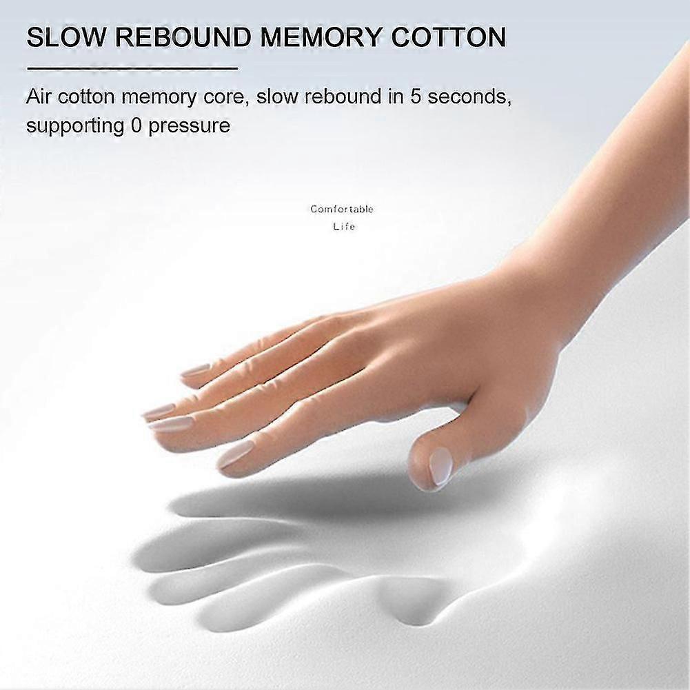 Cervical Memory-Foam Neck Pillow Massage Heat Traction for Sleeping Slowing Rebound Memory Pillow Ergonomic Support  Per-Yvan