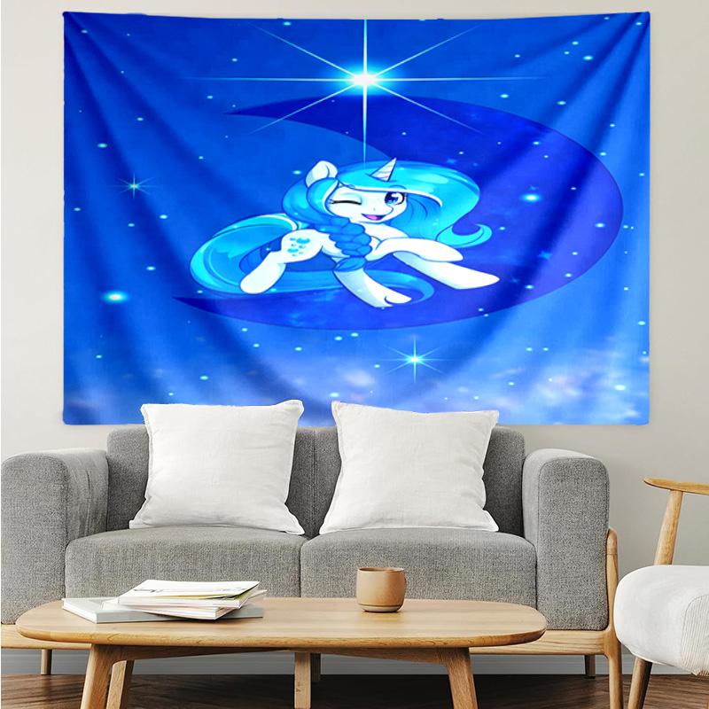 Twilight Sparkle's Unicorn Tapestry Hanging for Bedroom,Livingroom, Playroom,Decor Art Room Wall Tapestry Holiday and Birthday Gifts
