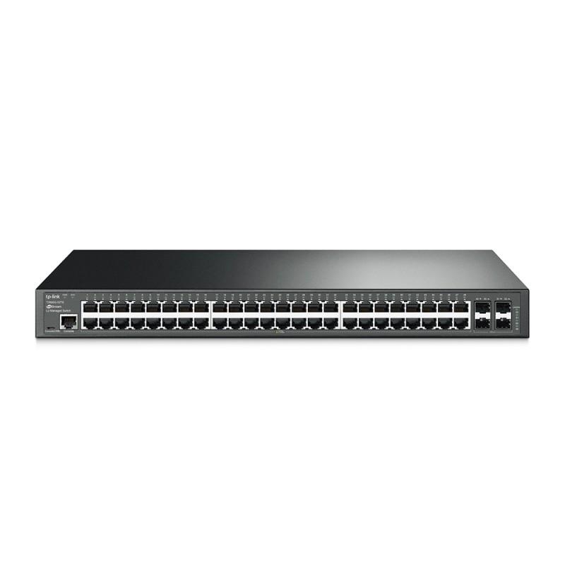 TP-Link Switch JetStream Gestionable Gigabit L2 - 48 Puertos con 4 Ranuras SFP-TL-SG3452