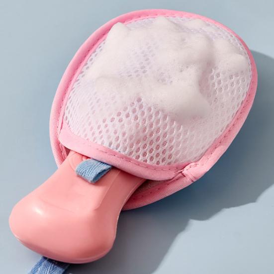 Bath Loofah Sponge Soft Absorbent Kids Bath Scrubber Cute Exfoliating Scrubber Shower Loofa Sponge for Boys Girls
