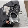 New feel hand bag women's trendy summer popular fashion commuter shoulder messenger bag dumpling bag