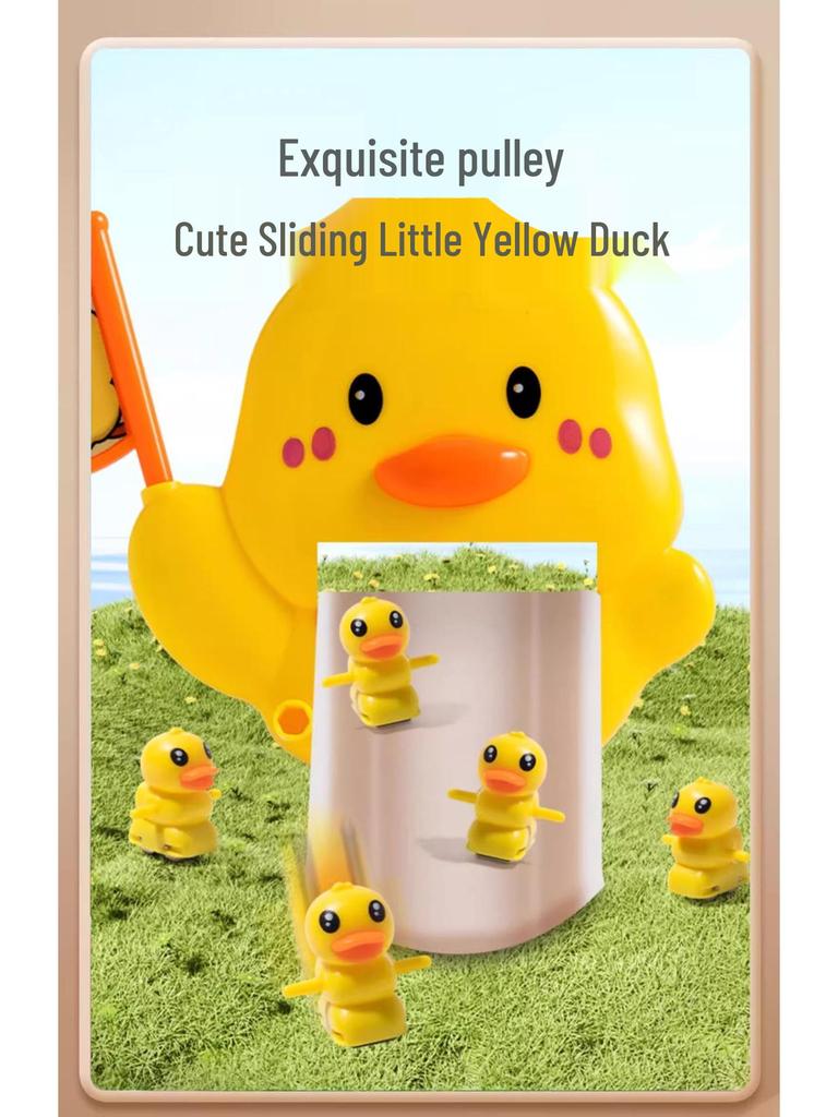 Children's Educational Stair-Climbing Yellow Duck Toy for Ages 1-3