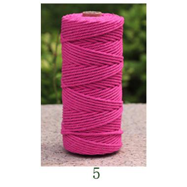 Braided Rope 2mm 3mm 4mm 5mm Cotton Tassel Thread