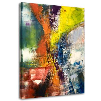 Canvas Print, Abstraction Colour Feria