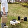 Butane Fuel Canister Cover 600D Oxford Cloth Camping Lantern Gas Tank Bag Camping Storage Bag for Outdoor Camping Cooking Hiking