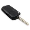 KEYYOU  Key Shell 1 Buttons For Hyundai H1 Getz Accent Kia Rio Picanto Carens Modified Flip Folding Remote Key Case Uncut Blade