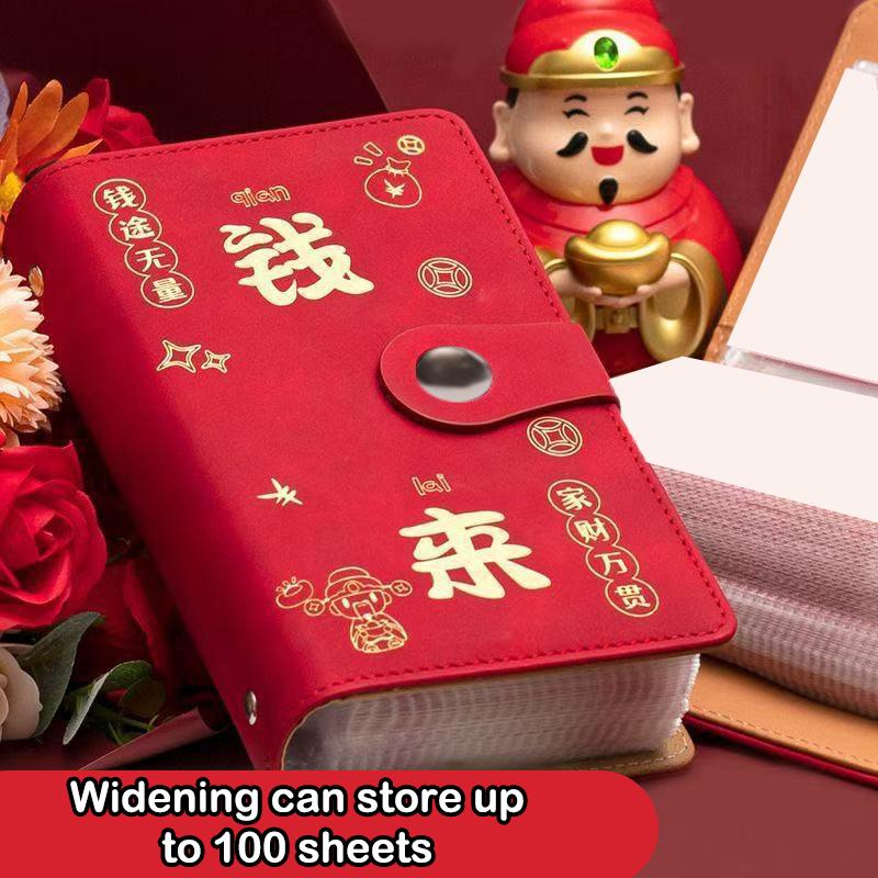 100 Envelopes Money Saving Challenge Get Rich Save Money Large Capacity Reusable Money Collection Book With Password Lock