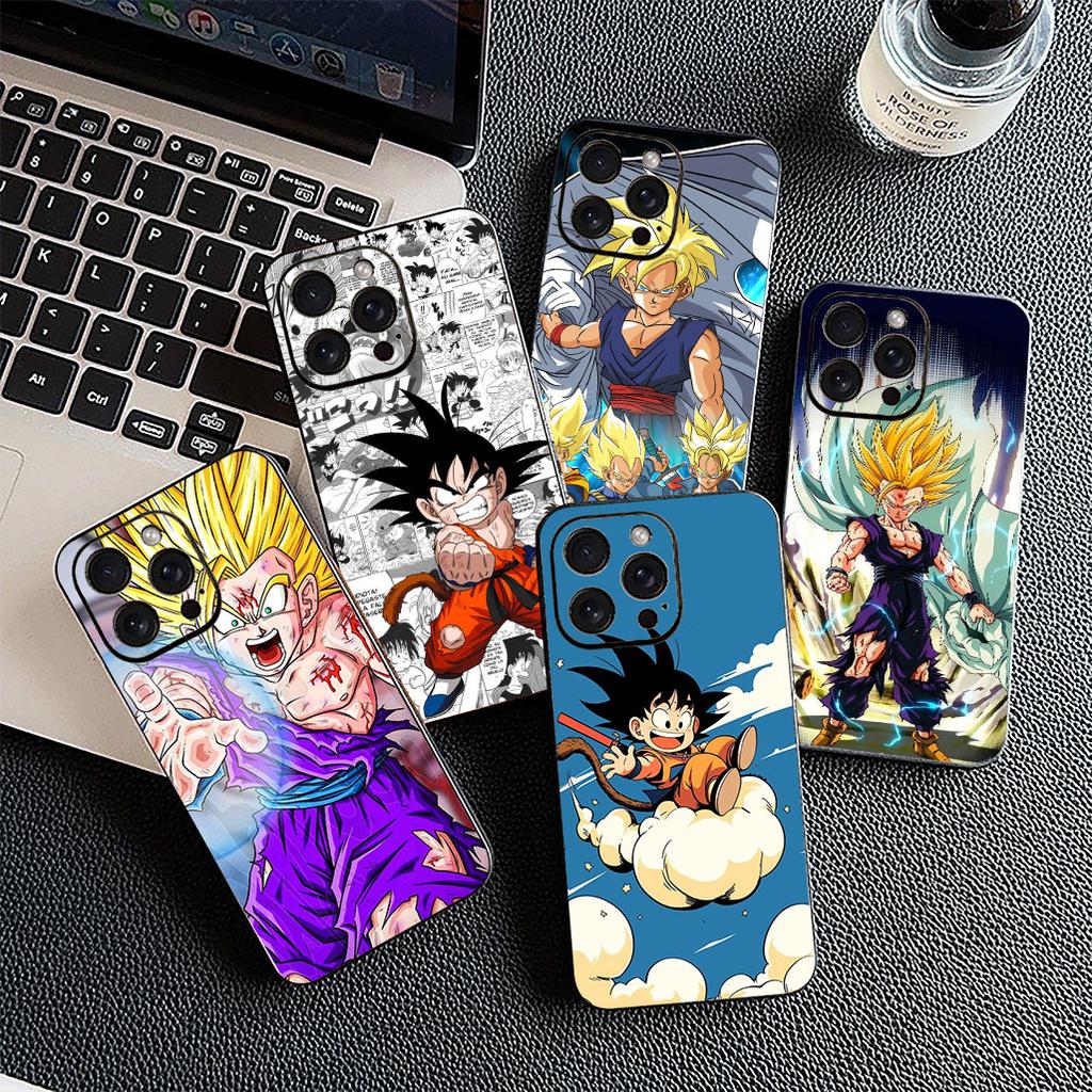 Cover for Motorola Moto G86 G57 E14 E15 G14 G34 G67 G84 G24 A54 G15 Power E22 Casing Phone Case Son Dragons Gokus Balls Gohan