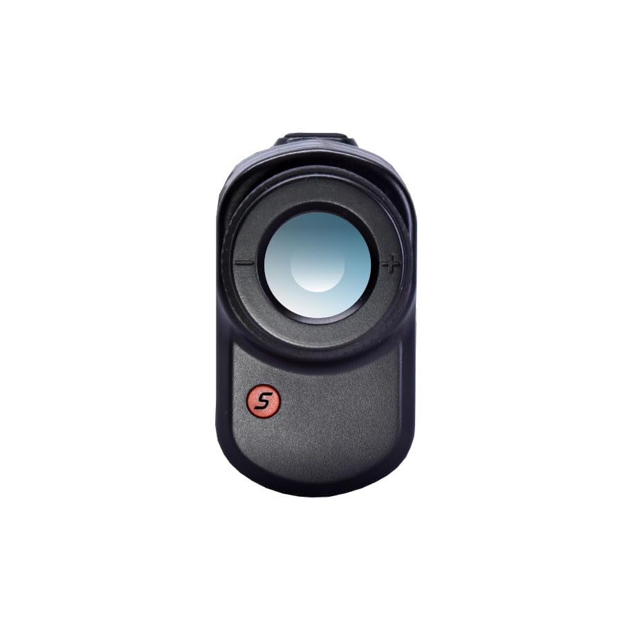 [Rot und Grün 2 Farbe OLED] GreenOn LASER CADDIE GL04 Laser Caddy Laser Entfernung Messung Instrument (Schwarz)