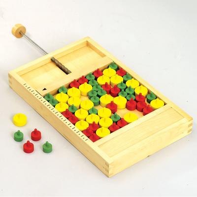Bits and Pieces Mikado Rules Wooden Board Game Classic Wooden Mine Board Game Family Game Board Inches X 7 Inches - - - Dimensions 11-1/2