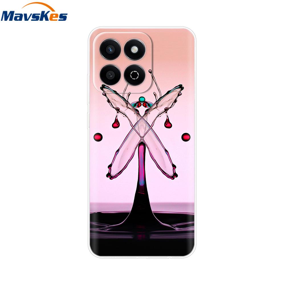 For Honor 200 Smart Case Luxury Painted Soft TPU Silicon Back Cases On for Honor200 Smart 200Smart Phone Shell Cover Bags 6.8''
