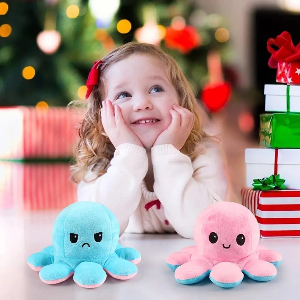 Buy Reversible Octopus Plush Toy Large 80cm, Cute Squid Plush Toys
